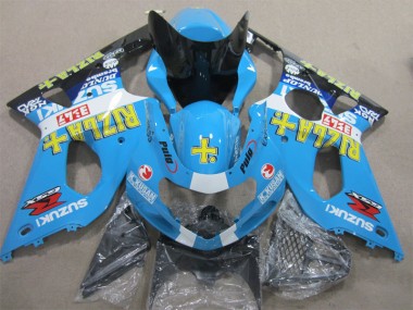 00-02 Blue Rizla Suzuki GSXR 1000 Motorcycle Fairings