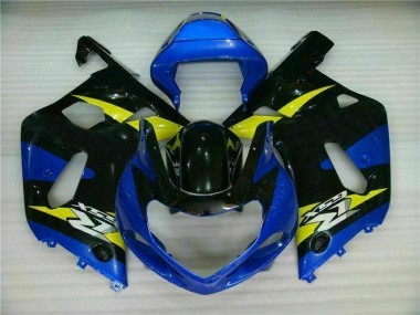 01-03 Blue Suzuki GSXR 600/750 Motorcycle Fairings