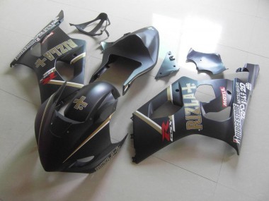 03-04 Matte Black Rizla Race Suzuki GSXR 1000 Motorcycle Fairings