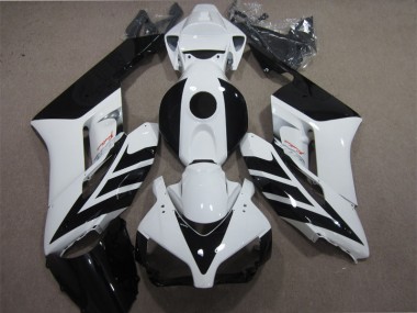 04-05 Black White Honda CBR1000RR Full Motorcycle Fairing Kits