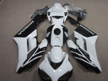 04-05 Black White Honda CBR1000RR Motorcycle Bodywork