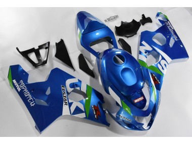 04-05 Blue White Suzuki GSXR 600/750 Motorcycle Fairing