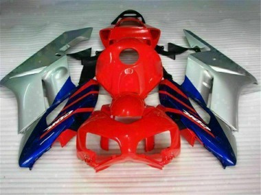 04-05 Red Silver Blue Honda CBR1000RR Motorcycle Fairings