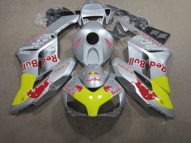 04-05 Silver Red Bull Honda CBR1000RR Motorcycle Fairings