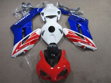 04-05 White Red Blue Honda CBR1000RR Motorcycle Fairings