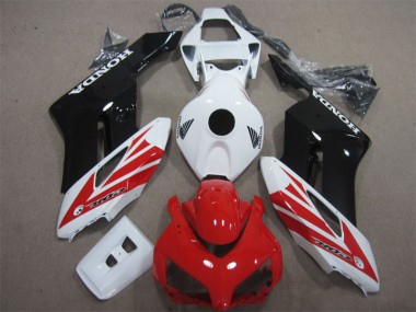 04-05 White Red Honda CBR1000RR Motorcycle Fairing & Bodywork