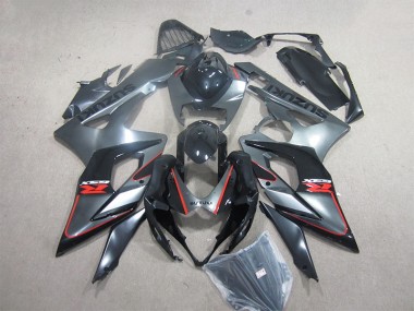 05-06 Black Red Suzuki GSXR 1000 Motorcycle Fairing