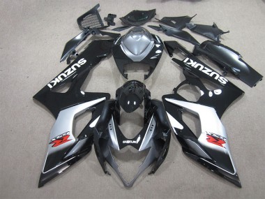 05-06 Black White Decal Suzuki GSXR 1000 Motorcycle Fairings