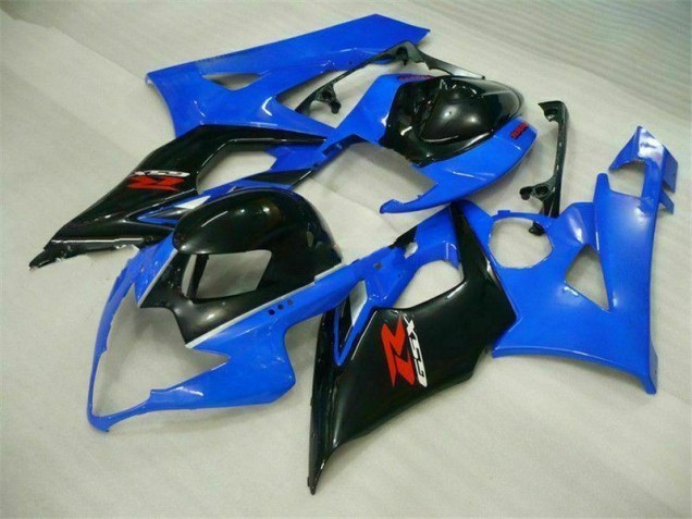 05-06 Blue Black Suzuki GSXR 1000 Motorcycle Fairings