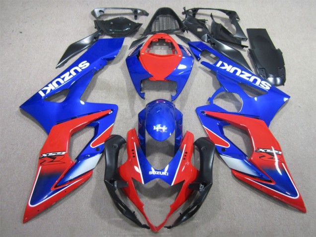 05-06 Blue Red Suzuki GSXR 1000 Motorcycle Fairings