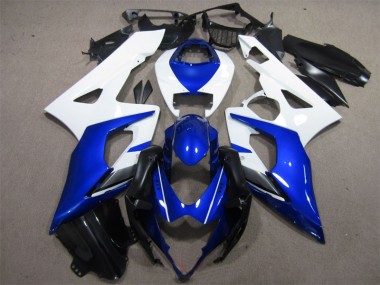 05-06 Blue White Suzuki GSXR 1000 Motorcycle Bodywork