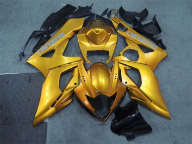 05-06 Gold Suzuki GSXR 1000 Motorcycle Fairings