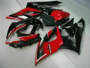 05-06 Red Black Suzuki GSXR 1000 Full Motorcycle Fairing Kits