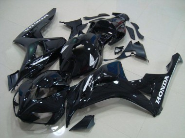 06-07 Black Silver Decals Honda CBR1000RR Motorcycle Fairings