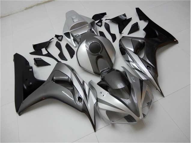 06-07 Black Silver Grey Honda CBR1000RR Motorcycle Fairings