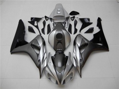 06-07 Black Silver Grey Honda CBR1000RR Motorcycle Fairings