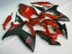 06-07 Red Black Suzuki GSXR 600/750 Full Motorcycle Fairing Kits