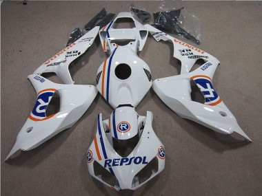 06-07 White Blue Repsol Honda CBR1000RR Motorcycle Fairings