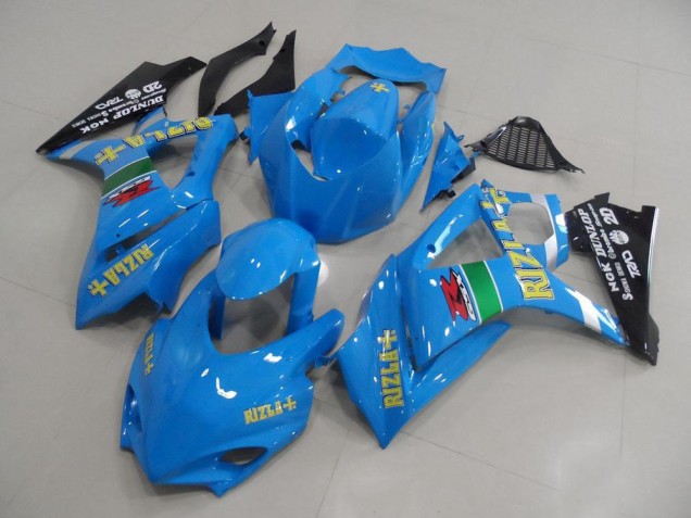 07-08 Blue Rizla Race Suzuki GSXR 1000 Motorcycle Fairings