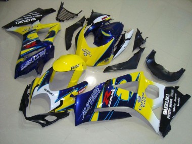 07-08 Yellow Corona Suzuki GSXR 1000 Motorcycle Fairings