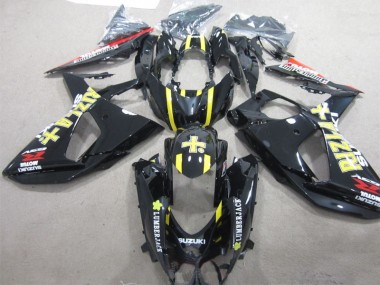 09-16 Black Rizla Lumber Jack Suzuki GSXR 1000 Motorcycle Fairings