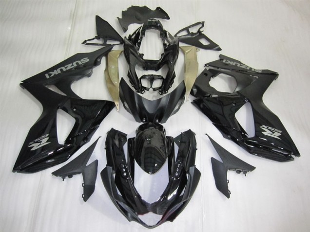 09-16 Black Suzuki GSXR 1000 Full Motorcycle Fairing Kits