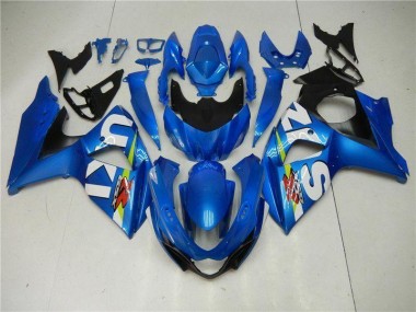 09-16 Blue Suzuki GSXR 1000 Motorcycle Fairing