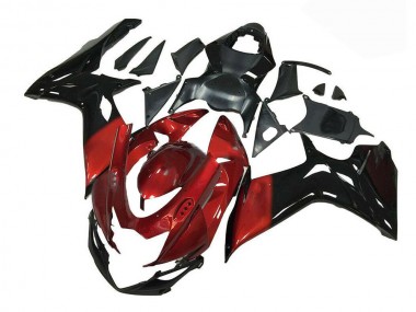 11-21 Red Black Suzuki GSXR 600/750 Motorcycle Fairings