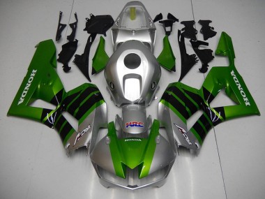 12-16 Black Green Silver HRC Honda CBR1000RR Motorcycle Fairings