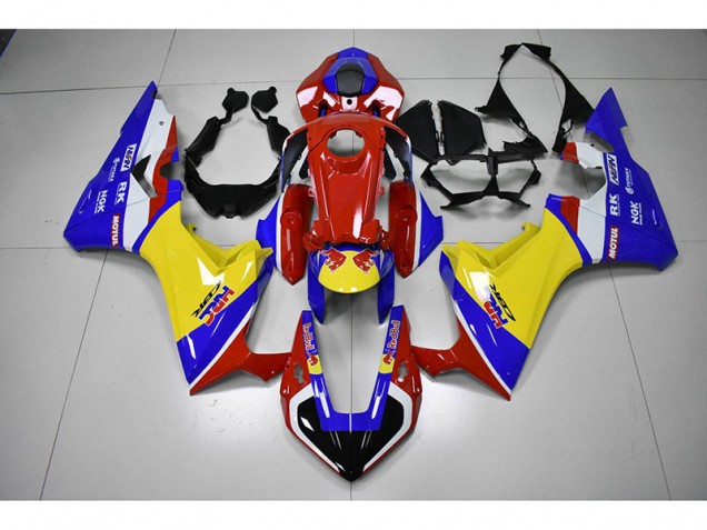 17-20 Red Yellow Blue HRC Red Bull Honda CBR1000RR Motorcycle Fairings