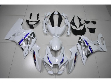 17-21 White Suzuki GSXR 1000 Motorcycle Fairing