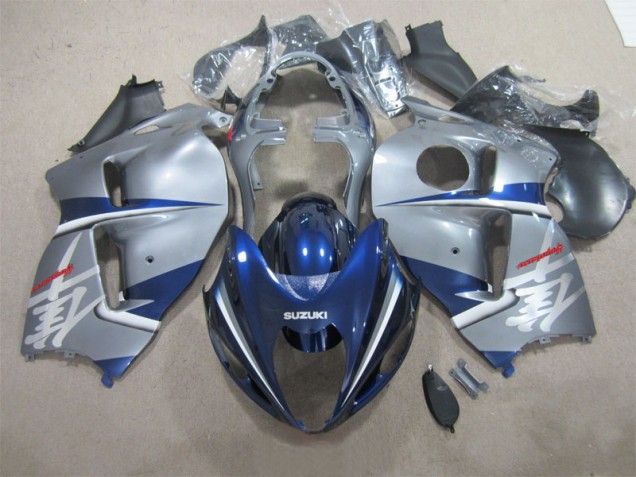 96-07 Silver Blue Suzuki GSXR 1300 Hayabusa Motorcycle Fairings